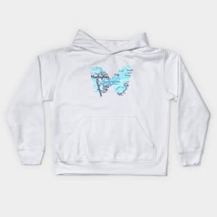 HUNTINGTONS DISEASE BUTTERFLY Kids Hoodie